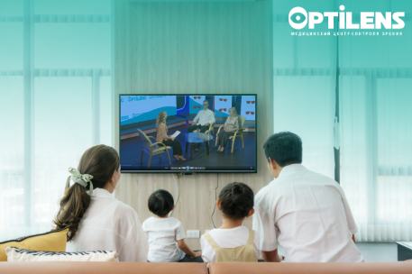 Эфир на 12 канале: все о контроле миопии от специалистов Optilens