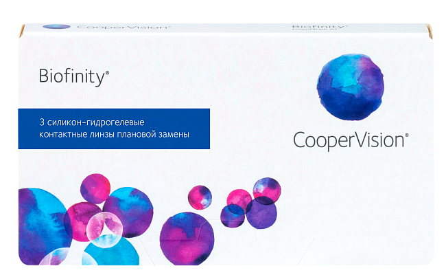 BIOFINITY (3 и 6 линз)